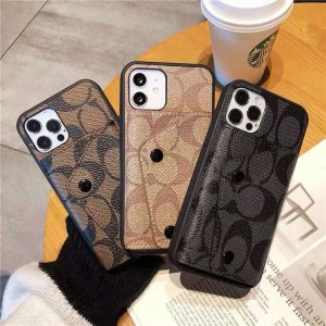 贅沢 ブランド COACH / コーチ ケース iPhone 16/16 Pro/16 Pro Max/15/15 Pro/15 Pro Max/14/14 Plus/14 Pro/14 Pro Max/13/13pro/12/11/XS/8/7/6/plus ケース ファッション ブランド[#004]