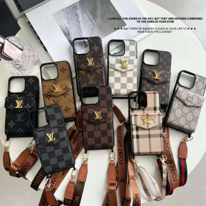 大人気 LOUIS VUITTON ルイヴィトン iPhone 17/17 Pro/17 Pro Max/16/16 Pro/16 Pro Max/15/15 Pro/15 Pro Max/14/13/12 ケース ブランド アイフォンベルト付き携帯カバ ー バックポケット[#case20240909]