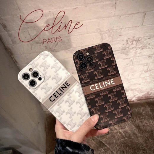 CELINE / セリーヌ iPhone 16/16 Pro/16 Pro Max/15/15 Pro/15 Pro Max/14/14 Pro/14 Pro Max/13/13 Pro/13 Pro Max/12/11/xs/x/8/7 plus ケース ブランド アイフォン お洒落新品 携帯カバ ー [#202102128]