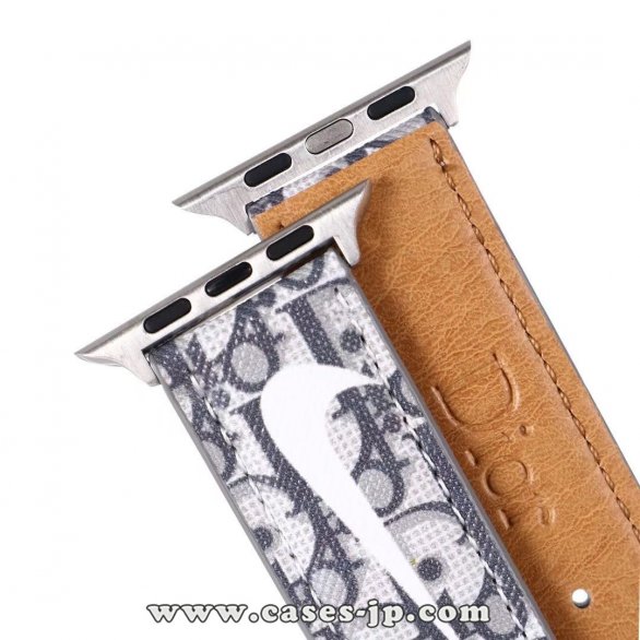 2021 高品質 人気 NIKE * DIOR Apple Watch Series 1/2/3/4/5 バンド 腕時計交換バンド 男女兼用[#case2021030418]