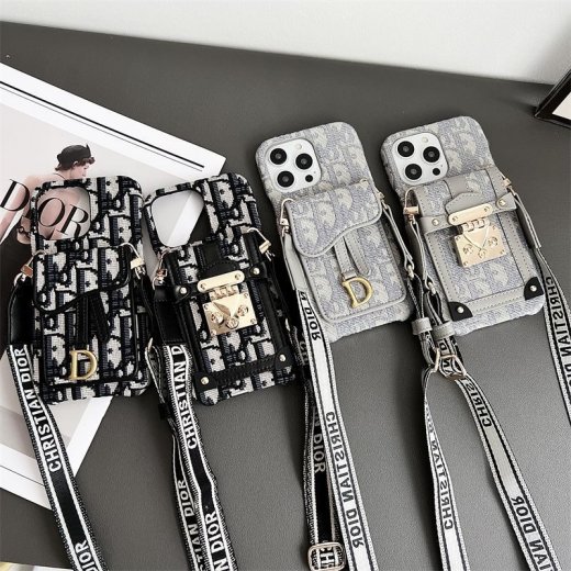 最新アイテム ショルダーストラップ付属 DIOR / ディオール iPhone 18/18 Pro/18 Pro Max/17/17 Pro/17 Pro Max/16/15/14/13/12 ケース ブランド 新作入荷[#case2026027]