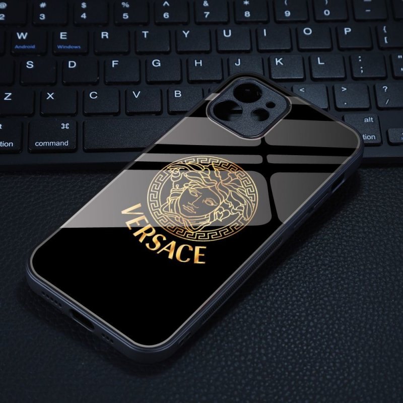 【Versace】 贅沢 ブランド ヴェルサーチ iPhone 15/15 pro/14/14 Plus/14 Pro/14 Pro Max/13/13 Pro/13 Pro Max/12/12 Pro/12 Pro Max/11/xs/xr ケース 芸能人愛用[#case202403087]