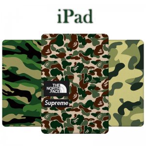 人気 ブランド カモフラージュ iPad Proケース 9.7インチ 2018/2017 iPad 9.7インチ カバー iPad Air1/2保護カバー iPad mini 1/2/3/4ケース 保護性 [#05271]
