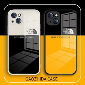 人気 TheNorthFace / ノース フェイス ケース ガラスの質感 iPhone 16/16 Pro/16 Pro Max/15 plus/15 Pro/15 Pro Max/14/14 Plus/14 Pro/14 Pro Max/13/13 Pro/12/11/XS/7/8 plus ケース 男女兼用 [#case202303137]
