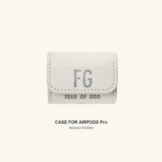 【2020新作】 高品質 人気 ブランド FEAR OF GOD AirPods 1/2世代 ケース / PRO ケース 保護性 [#10121]