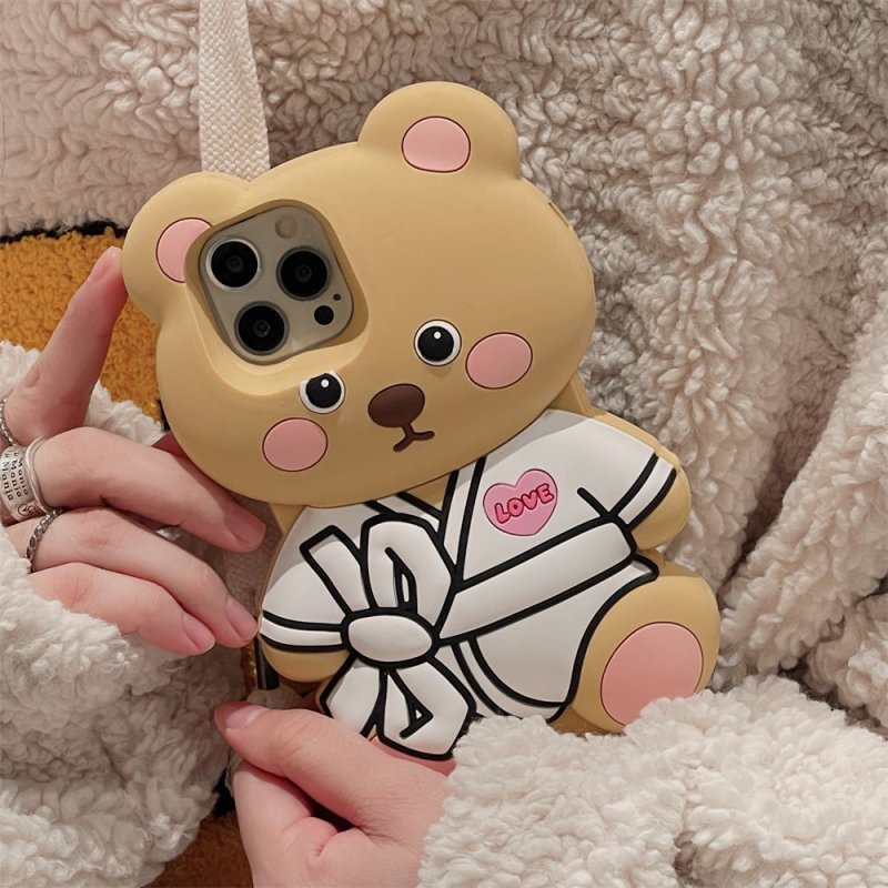 人気 クマ ケース iPhone 17/17 Pro/17 Pro Max/16/15/14/14 Pro/14 Pro Max/13/13 Pro/13 Pro Max/12/12 Pro/12 Pro Max/11 PRO MAX ケース ファッション [#case202305112]