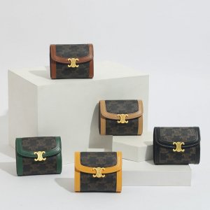 人気 ブランド CELINE / セリーヌ 短財布 レディース [wallet041408]