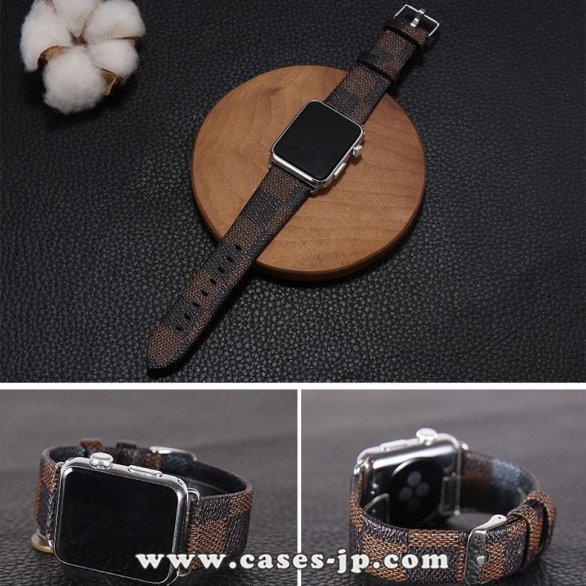 2021 人気 LOUIS VUITTON / ルイヴィトン Apple Watch Series 1/2/3/4/5 バンド 腕時計交換バンド 男女兼用[#case2021030416]