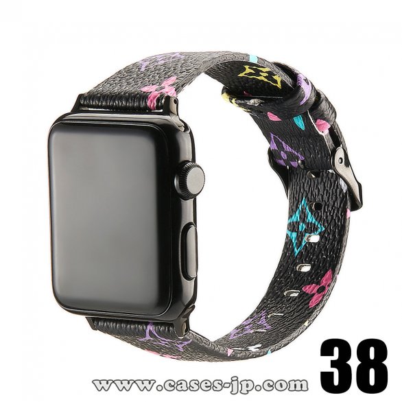 2021 人気 LOUIS VUITTON / ルイヴィトン Apple Watch Series 1/2/3/4/5 バンド 腕時計交換バンド 男女兼用[#case2021030316]