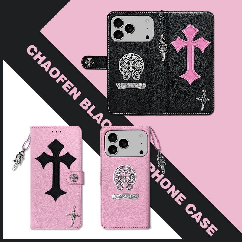人気 Chrome Hearts / クロムハーツ手帳型 iPhone 17/17 Pro/17 Pro Max/16/16 pro/15/15 Pro/15 Pro Max/14/14 Plus/14 Pro/14 Pro Max/13/12/11/XS/8/7 plus ケース ブランド [#case2025101418]